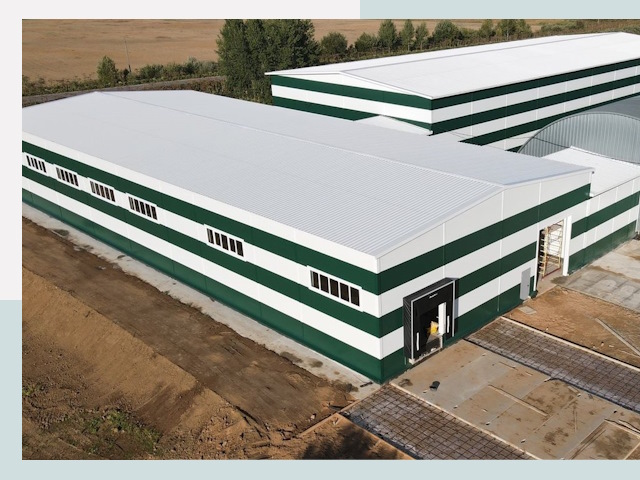 Строительство овощехранилищ в Большой Камне