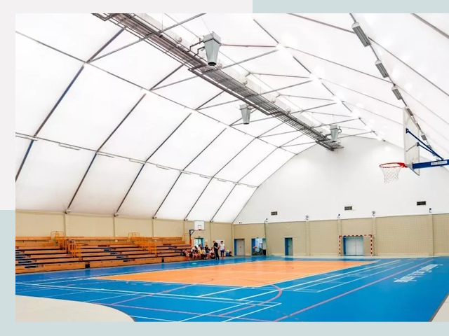 Строительство спортивных залов в Большой Камне