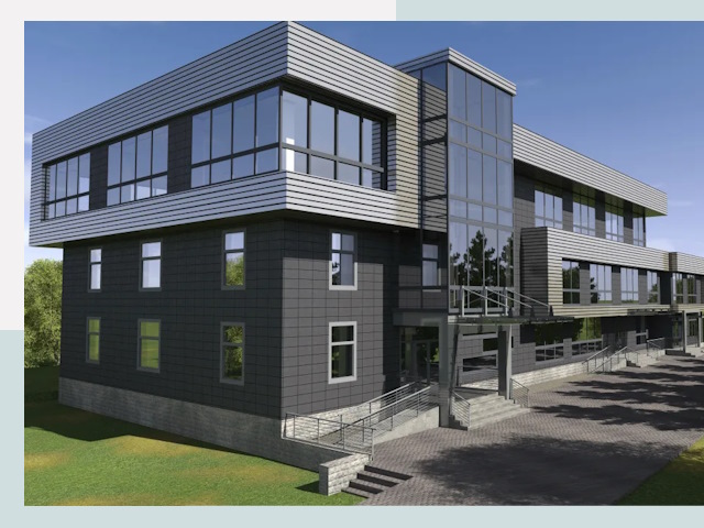 Административные здания в Большой Камне