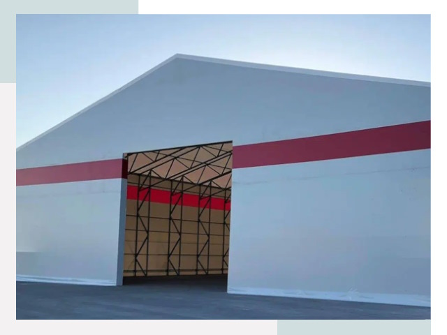 Быстровозводимые ангары в Большой Камне