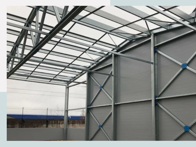 Каркасные ангары от СтальСтрой-Бль по цене от 608 руб.