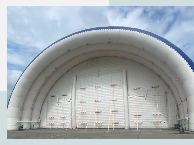 Пневмокаркасные ангары от СтальСтрой-Бль по цене от 608 руб.