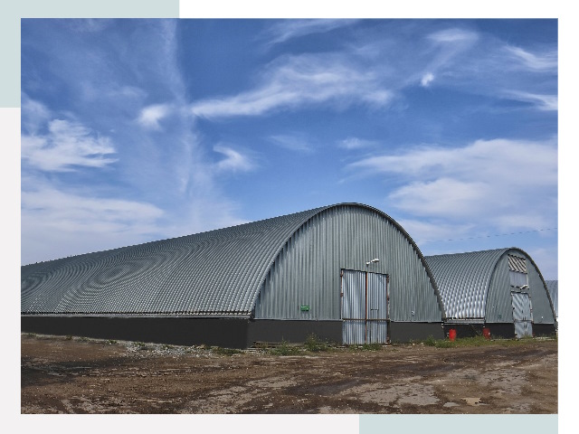 Сборные ангары в Большой Камне