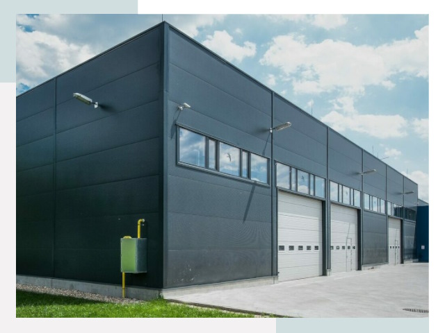 Модульные ангары в Большой Камне