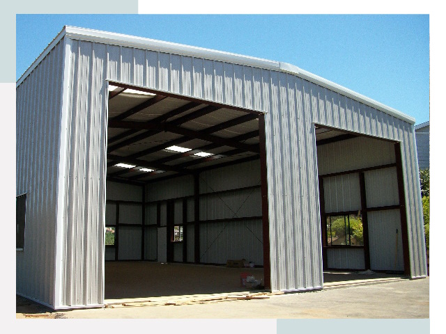 Легковозводимые ангары в Большой Камне