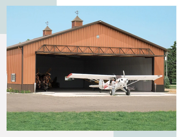 Ангары для самолетов в Большой Камне