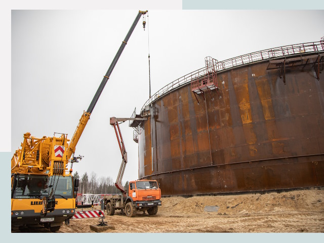 Монтаж резервуаров в Большой Камне от 608 руб. за м³