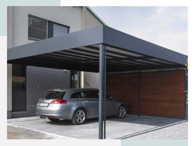 Металлические навесы в Большой Камне