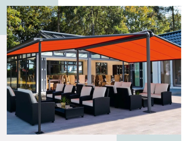 Навесы для кафе и ресторанов в Большой Камне