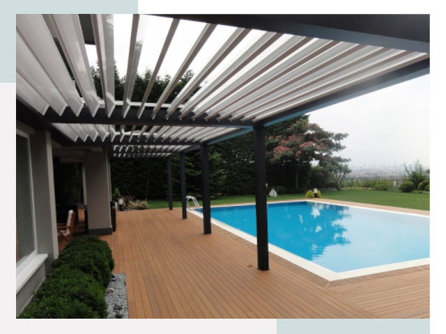 Перголы в Большой Камне