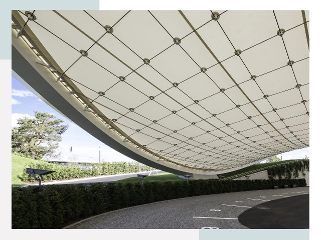 Мембранные конструкции в Большой Камне