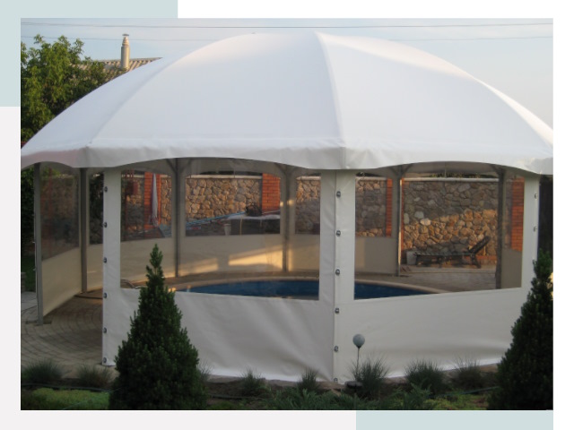 Тентовые павильоны в Большой Камне