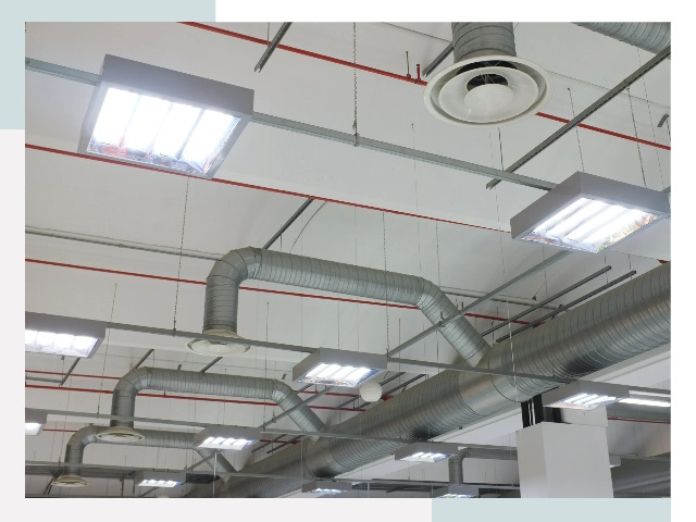 Вентиляция ангаров в Большой Камне