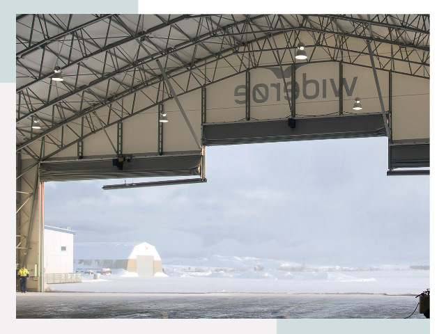 Ворота для ангаров в Большой Камне