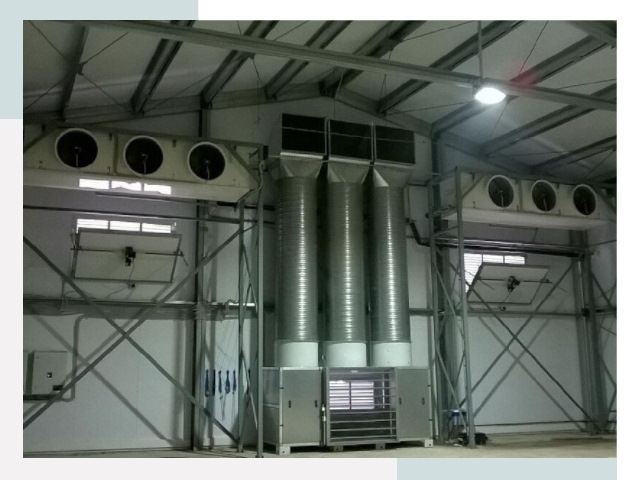 Инженерные системы для ангаров в Большой Камне