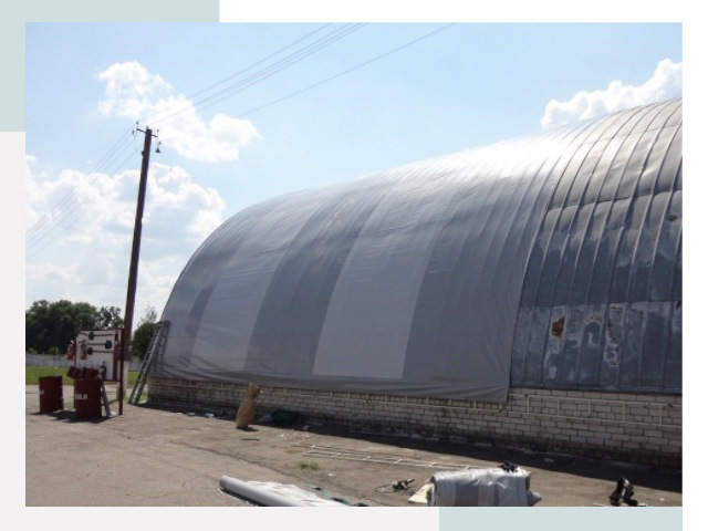 Ремонт ангаров в Большой Камне