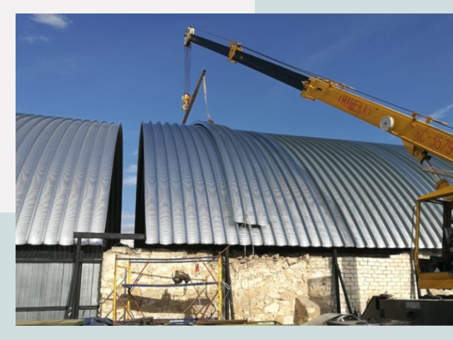 Реконструкция ангаров в Большой Камне от 608 руб.