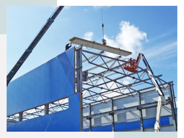 Монтаж сэндвич-панелей в Большой Камне