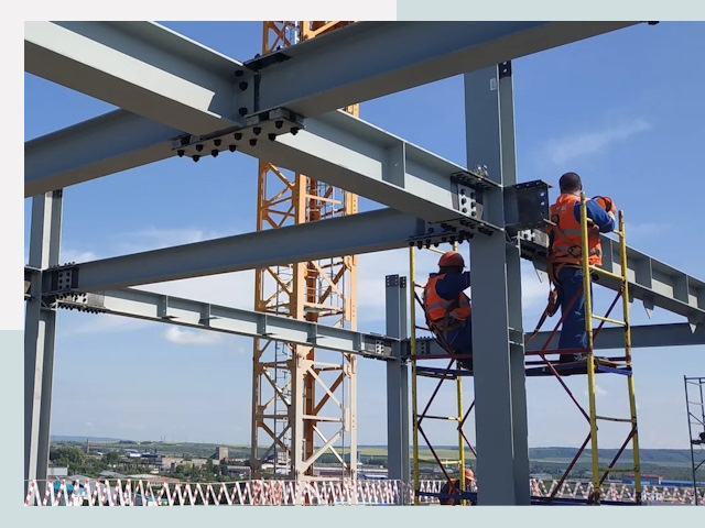 Монтаж металлоконструкций в Большой Камне