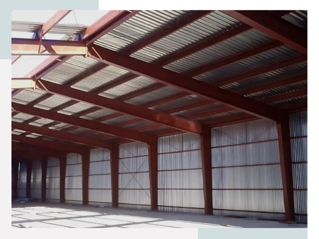 Металлические склады в Большой Камне